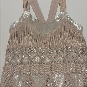 GORGEOUS French connection Bohemian deco dress 4